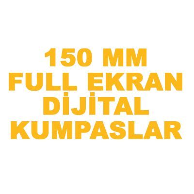 Dijital Kumpas Full Ekran 150 MM – Asimeto