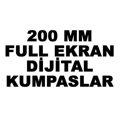 Dijital Kumpas Full Ekran 150 MM – Asimeto