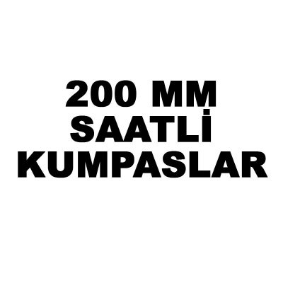 Saatli Kumpas 150 MM – Asimeto